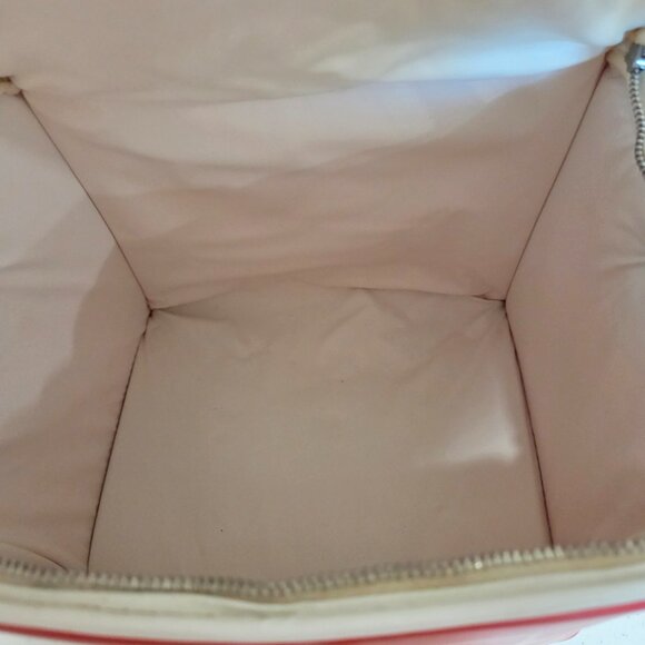 Coca Cola Vintage Lunch Bag Zippered Red Cooler Vinyl - Picture 8 of 14